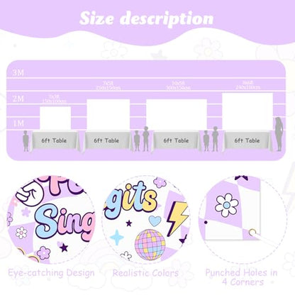 Peace Out Single Digits Party Decoration Backdrop Purple Peace Out Single Digits I'm 10 Boho Hippie 10 Years Banner Groovy 10th Birthday Decor for Girls Daisy Groovy Tenth Bday Photo Props 5 * 3ft