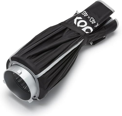 Godox 24" Square Softbox Quick Release, UL 60x60cm Universal Bowens Mount Soft Box Fast Setup for Studio Photography, Streaming, Video Lights with Diffusers/Honeycomb Grid/Diffuser Plate - size: 60x60cm /24"