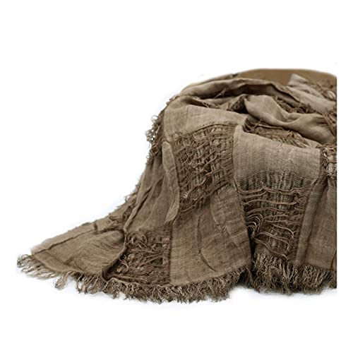 Honra Orraphtstu Newborn Photography Props Baby Photo Posing Wraps Girls Boys Photoshoots Blanket Vintage Fringed Texture Layers (Coffee) - color: Coffee