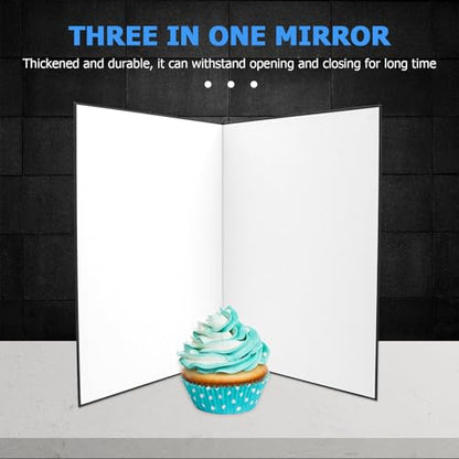 PRETYZOOM A3 Foldable Photography Reflector Board with Light Diffuser for Jewelry and Cosmetics Photography, Portable Cardboard Reflective Panel for Studio and Outdoor Photo Lighting