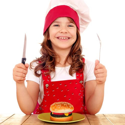 Didiseaon Artificial Pu Hamburger Model 3.14X2.75X2.75In Realistic Fake Burger Decor for Home Kitchen Display Photography Prop Bakery Ornament