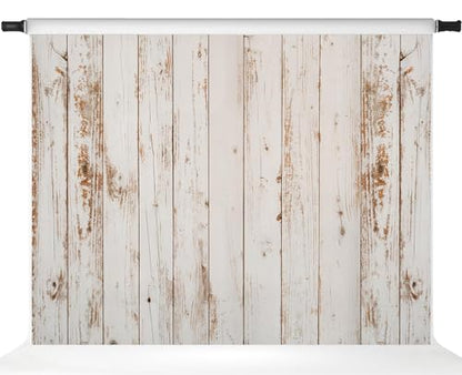 Kate Grey White Wood Backdrops for Photography Rustic Newborn Baby Birthday Party Photo Shoot Props, 7x5ft - size: 7x5ft