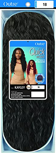 Outre Quick Weave Half Wig Cap Lays Flat Wig KAYLEY (DRSIECP) - color: DRSIECP