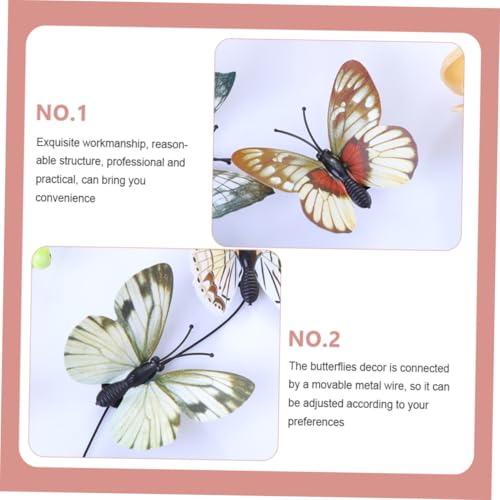 2 Pieces Bridal Butterfly Headbands for Women, Solid Color Hairbands in Blue and Neutral, Wedding Photo Props and Creative Hair Accessories for Brides
