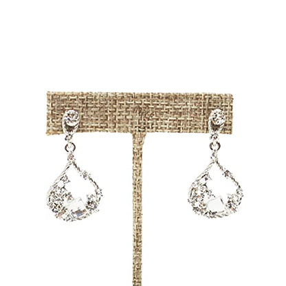 Ikee Design 6Pcs Set Linen Earring T Stand Display Set, Jewelry Display Stand for Showroom and Tradeshow Showcase, Burlap Linen, 4 1/2 H in; 5 3/4 H in; 6 3/4 H in - color: Burlap Linen, 3 Heights
