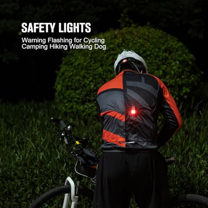 OLIGHT Oclip Rechargeable EDC Flashlight 300 Lumens Dual Sources Compact Pocket Clip Light, Convenient USB C Charging, Magnetic Flash Lights for Working, Cycling, Emergency, Signaling Tool(Black) - color: Black