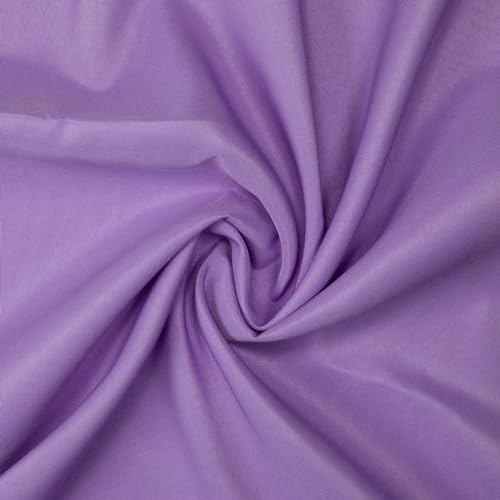 Gee Di Moda Cloth Napkins - 17 x 17 Inch Lavender Dinner Napkins - Set of 12 Soft & Absorbent Washable Fabric Cloth Table Napkins with Hemmed Edges for Hotel Restaurant, Holiday Parties & Wedding - color: Lavender