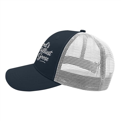 INVULNERABLE Funny Trucker Hat Embroidered Hat Baseball Cap Hats Men Funny Hats Women - color: Goose#1