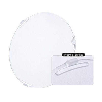 Andoer Photo Studio Portable 18.5cm Frosted-Surface Diffuser Plate for Bowens Mount 7" Standard Reflector Lamp Shade