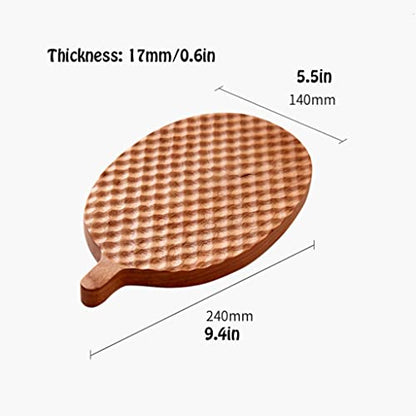 Wooden Cutting Board with Handle - Versatile Chopping Board, Ideal for Daily Cooking, Pizza Preparation, and Serving - Durable Kitchen Essential