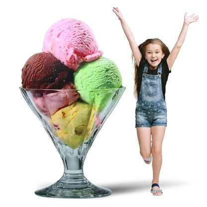 Jetec 5 ft Ice Cream Sundae Cardboard Cutout Stand up Life Size Ice Cream Candy Land Party Decoration Photo Props Backdrop Standup for Summer Pool Beach Baby Shower Wedding Birthday Candy Land Supply - size: 5 feet, style: Sundae