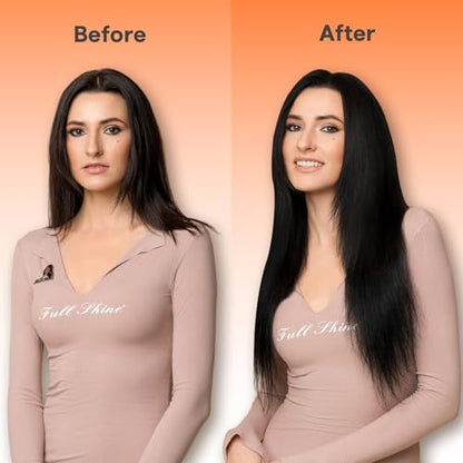 full shine butterfly weft hair extensions and hair kit