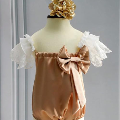 Newborn Photography Outfits Girl Baby Photo Tutu Dress Newborn Photoshoot Romper Baby Picture Lace Outfit - color: Color3