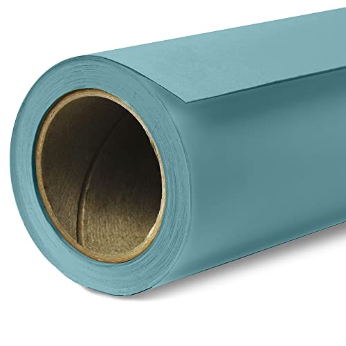 Savage Seamless Paper Photography Backdrop - Color #2 Sky Blue, Size 26 Inches Wide x 36 Feet Long, Backdrop for Tabletop Product Photography and Crafting - Made in USA - size: 26 in X 36 Ft