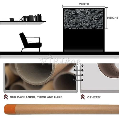VIP. LINE 3D Effect Black Stone Texture Aquarium Background Poster Fish Tank Backdrop Decorations PVC Background (48" x 20"/ 122 x 50cm) - size: 48" x 20"/ 122 x 50cm