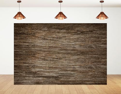 5x5ft Wood Panel Plank Backdrop Cracked Aged Surface Photography Background for Party Room Wall Wedding Birthday Event Decorations Tapestry Photo Booth Props - size: 5x5ft