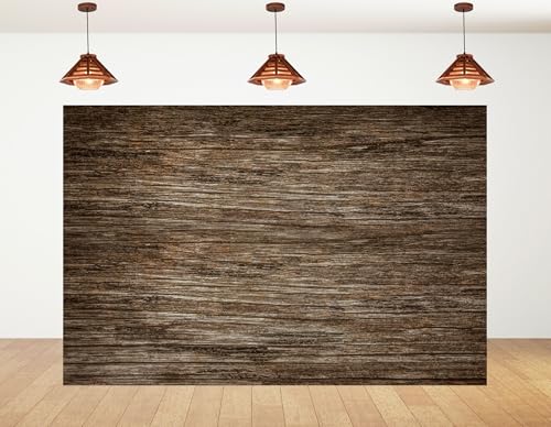7x5ft Wood Panel Plank Backdrop Cracked Aged Surface Photography Background for Party Room Wall Wedding Birthday Event Decorations Tapestry Photo Booth Props - size: 7x5ft
