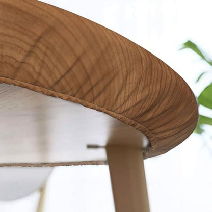 Wood Texture Background Oval Tablecloth Fitted Elastic Edge with Waterproof Wipeable Table Cover Party and Conference Room Usage, Fits 42"x60" Oval Tables, Style127 - color: Wood Texture -12, size: 42" x 60" (Oval)