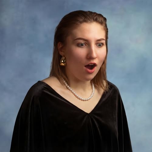 2 Pcs Senior Black Velour Drape for Photography Round Imitation Pearl Necklace Wrap School Senior Pictures Wrap Black Velvet Graduation Drape for Photo High Schools Prop One Size