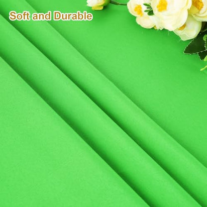 UTEBIT Green Screen Backdrop, 6x9 ft Photography Chroma Key Greenscreen Background Sheet for Background Removal, Thick Polyester Fabric Cloth Sheet for Photoshoot Video, Live Streaming (Backdrop Only) - size: 6x9.2ft
