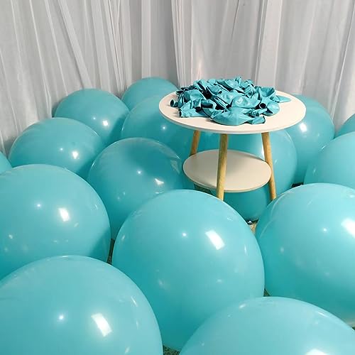 90 Packa Teal Balloons 18 inch Turquoise Latex Big Balloons for Party Decorations and Events ZWZLIULIAN - color: Turquoise, size: 18 inch
