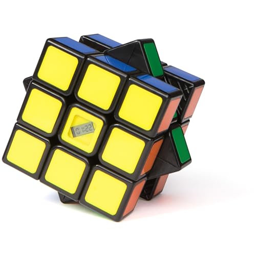 Rubik’s Cube, Timer Cube, Clear Display, Beat Your Best Time, Brain Teaser Puzzle for Adults & Practice for Speed Cubers, Problem-Solving Challenging Brain Teaser Fidget Toy for Kids, Ages 8 & Up - color: 3x3 Timer Cube