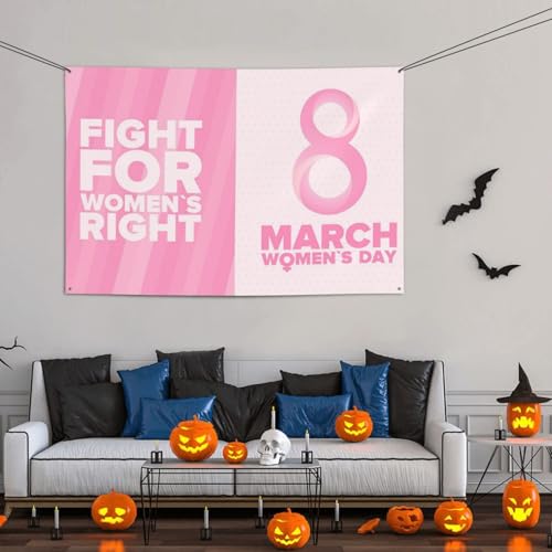 International Women's Day 2026 Backdrops 47 * 71 Inches Holiday Party Photography Background Indoor Outdoor Festival Photo Banner Booth Props Wall Decoration - color: Bronze