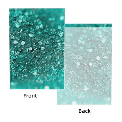 Turquoise Glitter Backdrop Background for Photography 5x7ft Photobooth Professional Photo Backdrop Curtains Video Photography Studio Photo Backgrounds Banner Booth Background Screen Parties - color: Turquoise Glitter