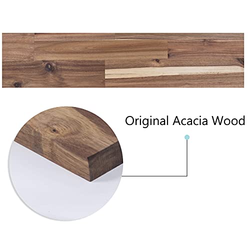 Maggio Charcuterie Board & Wood Cutting Board Wall Mountable and Table Top Kitchen Decor Acacia Wood