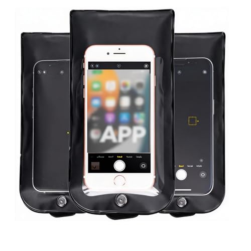 Privacy Phone Bag, 50 Packs Anti-Camera Pouch with Locks | No Photography Phone Bag for Wedding Party, Business & Events (Fits 6.9")