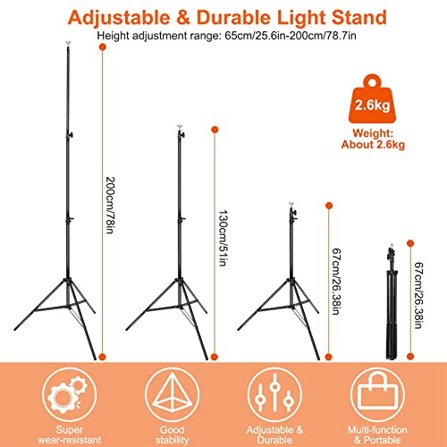 iMounTEK Photo Video Studio 6.56ft x 9.84ft Backdrop Stand Photographic Studio Adjustable Photo Backdrop Stand Kits with a Carrying Bag Photo Backdrop Stand for Parties/Birthday/Wedding - color: Black, size: 6.56ft x 9.84ft