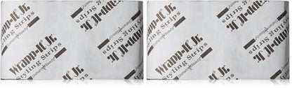 Graham Professional Beauty Wrapp-It Jr Styling Strips, Black (Pack of 2) - color: Black, size: 40 Count (Pack of 18)