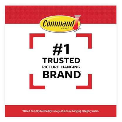 Command 4 lb Small Picture Hanging Strips 18 Pairs (36 Command Strips), Damage-Free Hanging Picture Hangers, No Tools Wall Hanging Strips for Home Decor, White Adhesive Strips - style: 18 Pairs