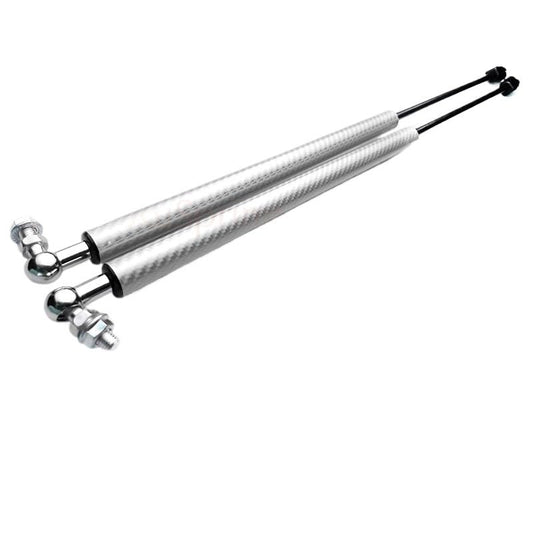 Car Hood Spring Bracket Compatible With Nissan Micra March K13 2010-2015 Lifting Shock Support Damper Strut bars Hydraulic Rod Styling(Carbon silver) - color: Carbon silver