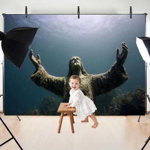 5x7ft Photography Backdrop Christ Abyss Photo Photo Backdrop Photography Background for Photoshoot Portrait Video Party Photo Studio Prop Booth - color: Color7