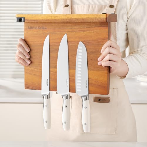 Magnetic Knife Block - Magnetic Knife Holder - Magnetic Knife Stand- Cutlery Display Stand and Storage Rack（sharpener) - style: Magnetic Knife Block ( sharpener )