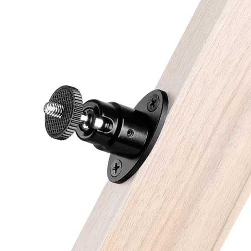 CAMVATE 1/4"-20 Mini Ball Head with Ceiling Mount for CCTV & Video Wall Monitors Mount - 1991