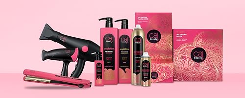CAJ Beauty 1" Ceramic Plate Volumizing Style Iron, Rapid Heat and Thermatru Technology, Adjustable Auto-Shut-Off Time, Heat Sensor & Professional 360° Swivel Cord!
