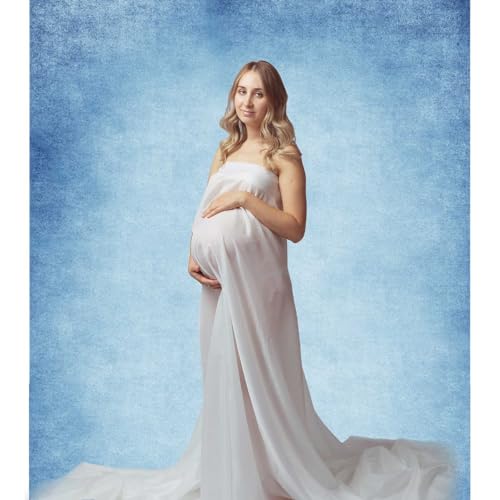 Light Blue Photography Backdrops for Photoshoot, Vintage Abstract Portrait Photo Backdrop, Photo Booth Props 6x9ft - color: Light Blue, size: 6x9 FT