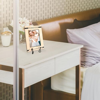 Forever Friends Picture Frame,Women Friend Bestie, 4 x 6 Picture Frame with Stand for Tabletop Display.(Vertical Portrait) - color: Frame19