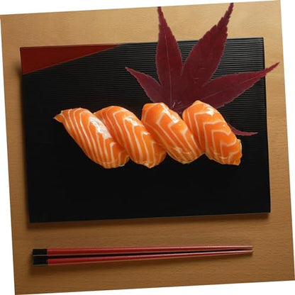 Cabilock 30pcs Natural Maple Leaf Food Decor for Sushi and Sashimi Plating Vacuum Preserved Japanese Style Garnish for Elegant Food Presentation and Photography