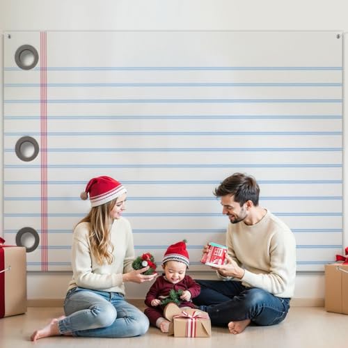 5x7ft Photography Backdrop School Backdrop Notebook Paper Welcome First Day Composition Classroom Photo Backdrop Photography Background for Photoshoot Portrait Video Party Photo Studio Prop Booth - color: Color8