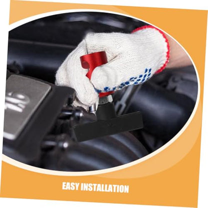 Amosfun 2Pcs Car Hood Lift Support Struts Clamp Skidproof Engine Prop Tool Durable Hood Holder for Enhanced Safety and Stability Versatile for Automotive Use