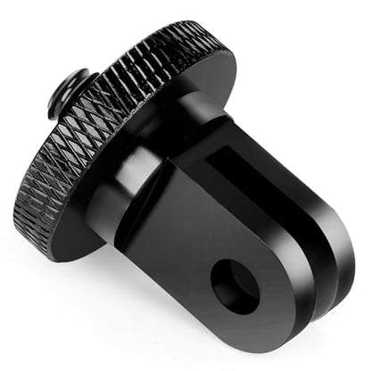 Tripod Mount Adapter for Gopro, Camera 1/4”-20 Tripod Mount for Insta 360/Gopro Hero/Sony Xiaomi yi Sjcam Action Cameras and Other Standard 1/4 Accessories - color: Gopro Tripod Mount