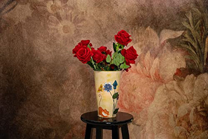 Kate 6.5x10ft Fine Art Floral Backdrop for Photography Painting Flowers Texture Headshot Portrait Background for Photographers Studio Props - size: 6.5x10ft