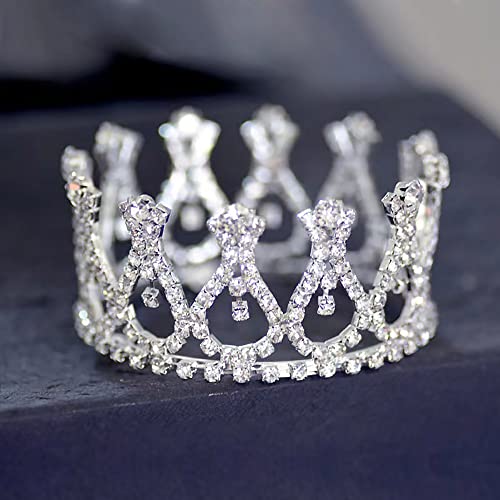 Infant Baby Girl Boy Crown Photo Shoots Headband for Newborn Crystal Princess Party Headwear Photography Props - color: Crown 6