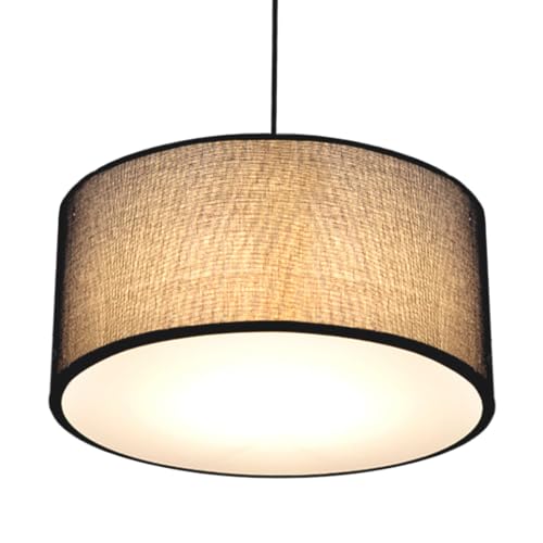 Lampshade Diffuser, 11.5" Diameter Round Diffuser Lamp Shade for Drum Style Lampshades Pendants Softening Light, DIY Light Fits 12-14" Openings, Frosted White Acrylic - size: 11.5"
