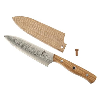 Proposed Value: Mercer Culinary Premium Grade Super Steel, 5-Inch Bar Knife, Spalted Maple Handle/Saya Cover - style: Bar Knife Spalted Maple Handle and Saya Cover 5 Inch