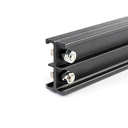 1.5M Double Track for Studio Ceiling Rail System Ceiling Mounting Rail System Accessories Sliding Track (1.5M Double Track(Movable Track)) - size: 1.5M Double Track(Movable Track)