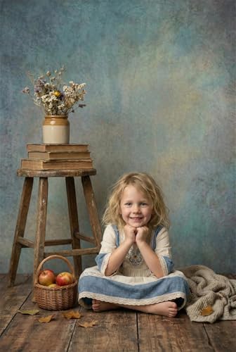 Kate Portrait Backdrops for Photography Rusty Abstract Texture Vintage Headshot Photo Studio Props, 10x10ft - size: 10x10ft